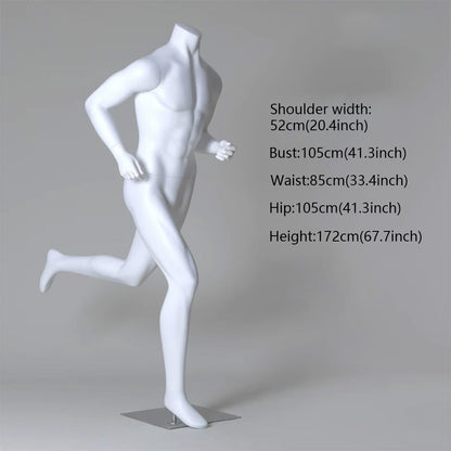 DE-LIANG Running Sport Mannequin | Male Female Kids | Retail Window Display