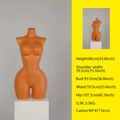 DE-LIANG Female Lingerie Mannequin Fiberglass Underwear Display Dress Form