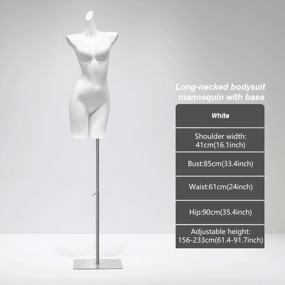 Mannequin de vitrine en velours à demi-corps féminin DE-LIANG, buste féminin avec bras en bois, mannequin de vitrine DL0040