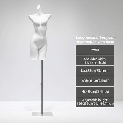 Mannequin de vitrine en velours à demi-corps féminin DE-LIANG, buste féminin avec bras en bois, mannequin de vitrine DL0040