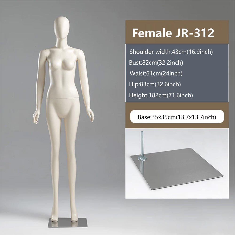 DE-LIANG Female Display Mannequin | Dresses / Formal Wear | Boutique Window Stand