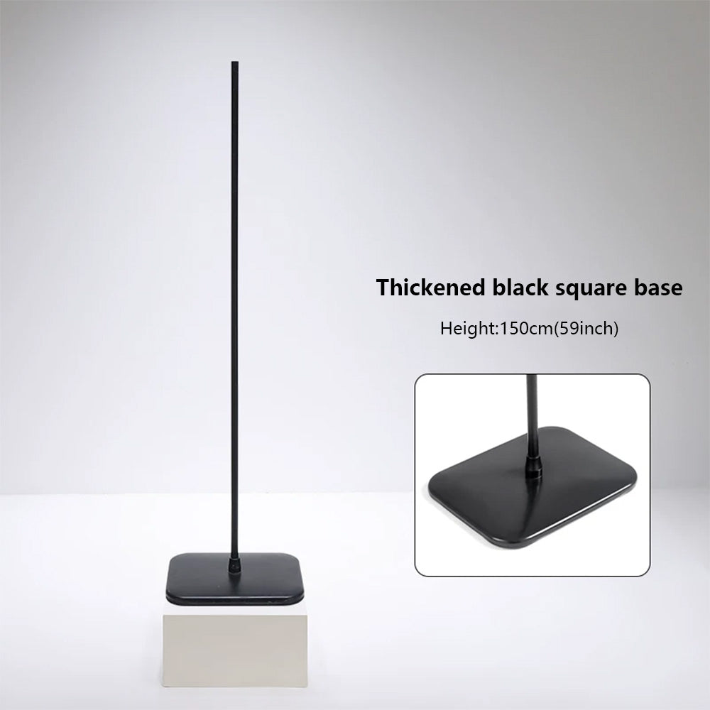 DE-LIANG Mannequin Base Stand | Half Body Mannequin Display Stand Stainless Steel