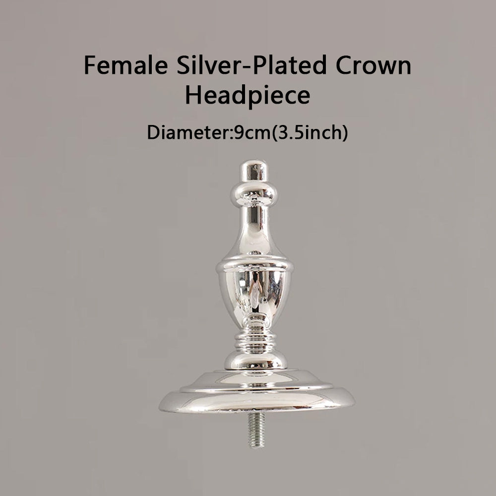 DE-LIANG Mannequin Head Top Cover – Decorative Headpiece for Display Dress Forms
