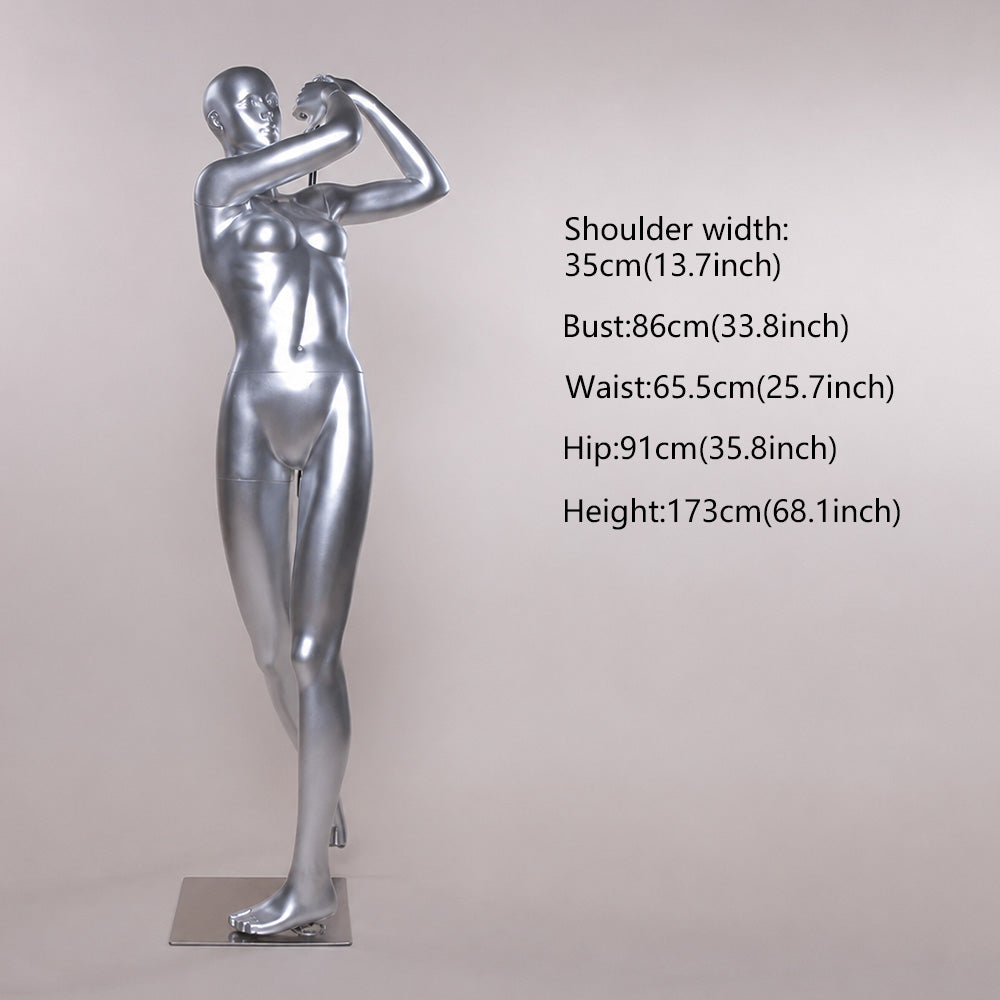 DE-LIANG Golf Sport Mannequin Full Body | Male & Female Athletic Apparel Store Display