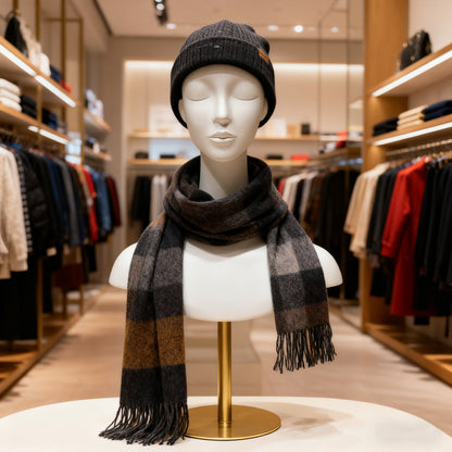 DE-LIANG Luxury Matte White Fiberglass Female Head Mannequin with Optional Metal Base for Jewelry Display Hat Wigs Dsipaly