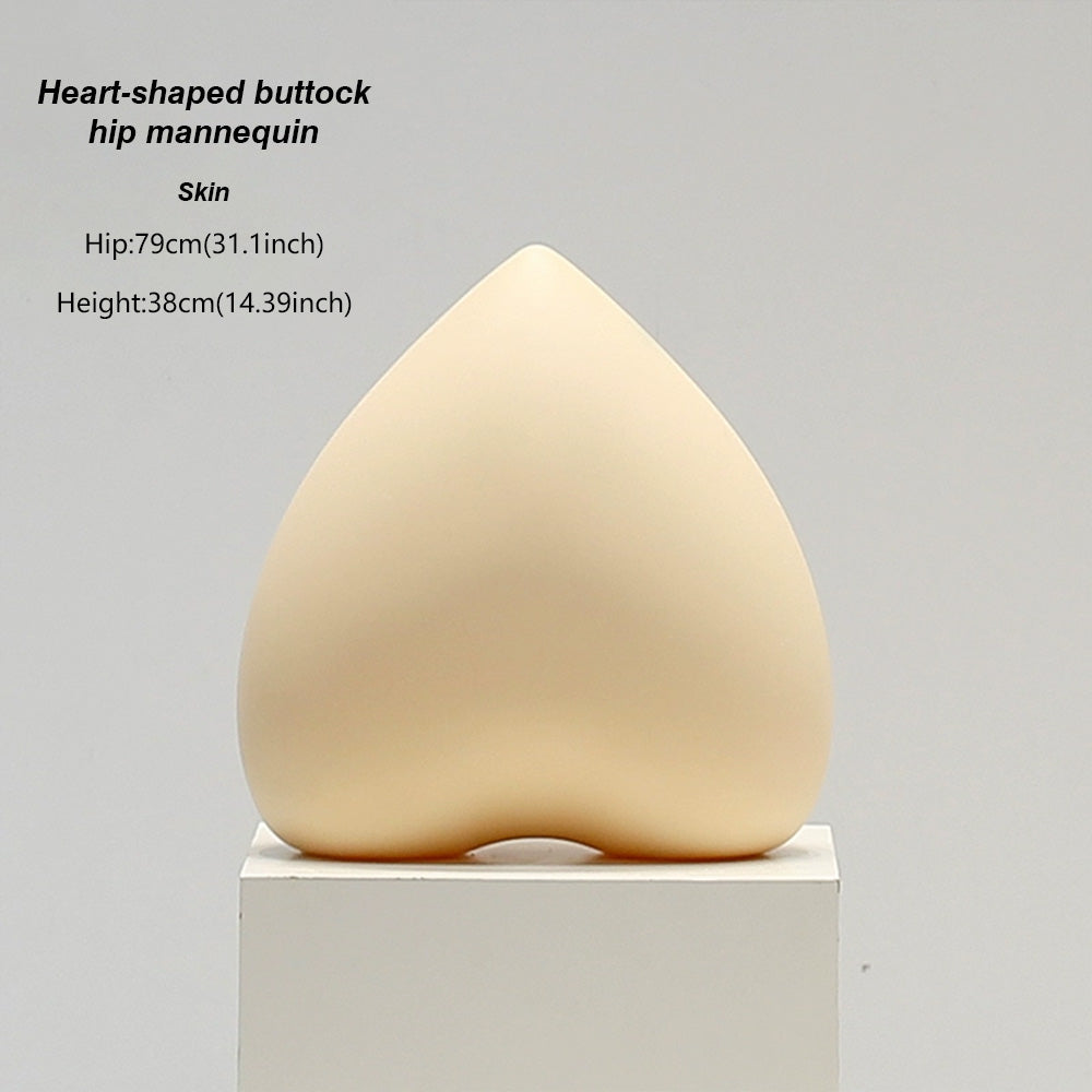 DE-LIANG White Female & Male Lingerie Display Form - Bust Torso Hip Mannequin Bra Panty Underwear Display Prop