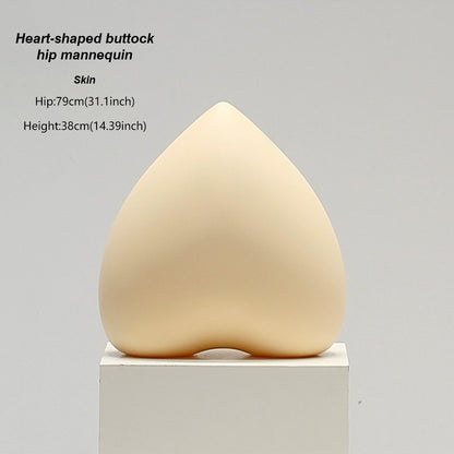 DE-LIANG White Female & Male Lingerie Display Form - Bust Torso Hip Mannequin Bra Panty Underwear Display Prop