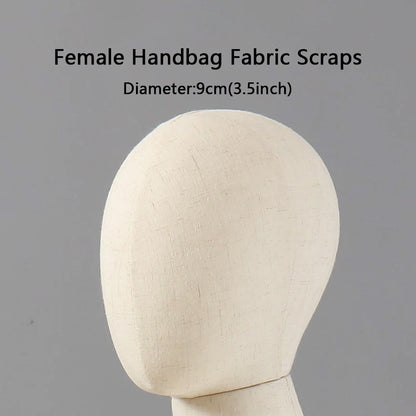 DE-LIANG Mannequin Head Top Cover – Decorative Headpiece for Display Dress Forms