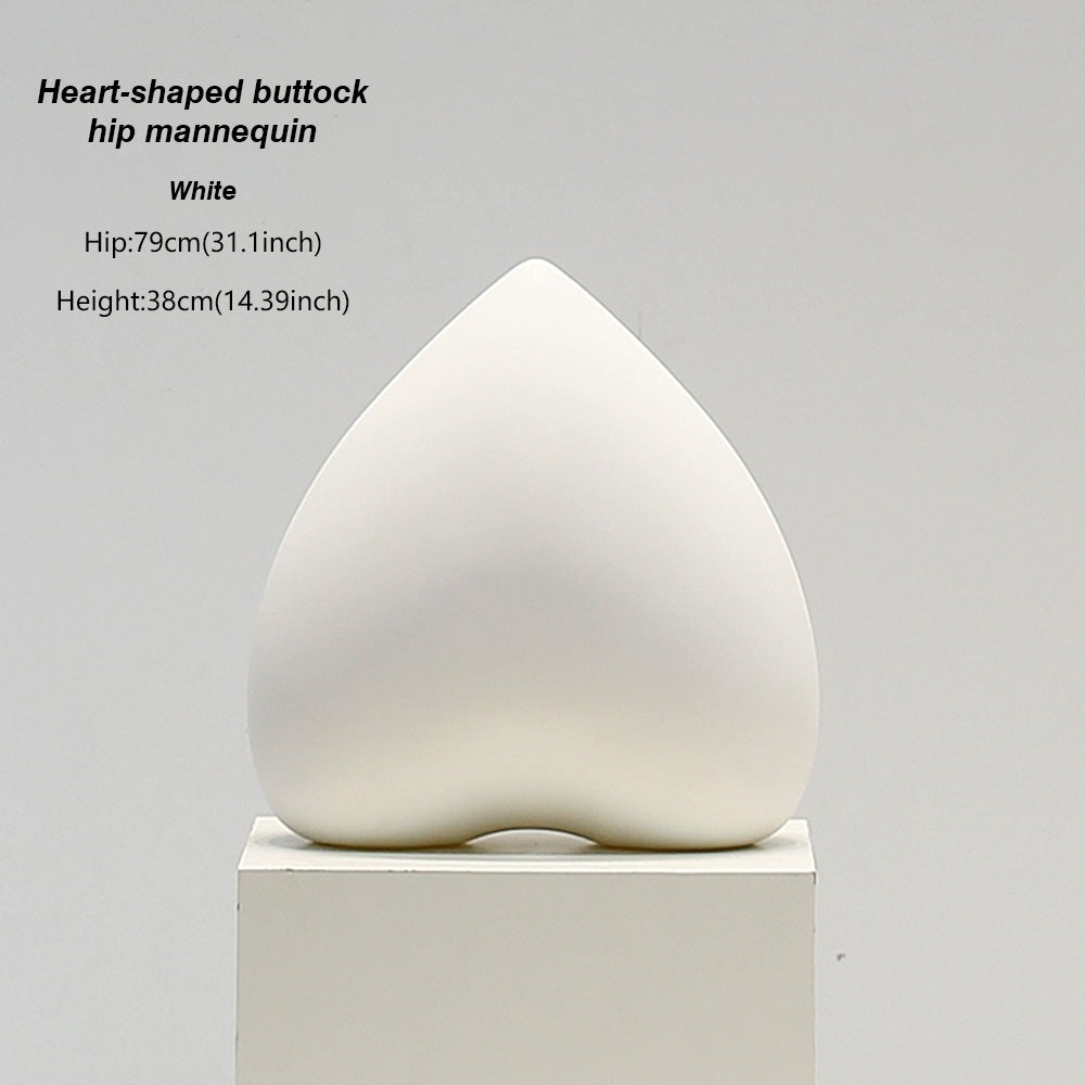 DE-LIANG White Female & Male Lingerie Display Form - Bust Torso Hip Mannequin Bra Panty Underwear Display Prop