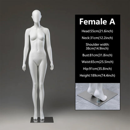 DE-LIANG Female Display Mannequin | Dresses / Formal Wear | Boutique Window Stand