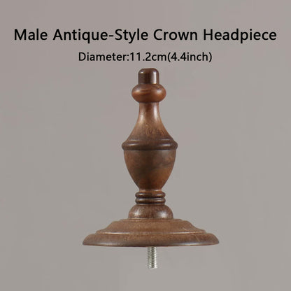 DE-LIANG Mannequin Head Top Cover – Decorative Headpiece for Display Dress Forms