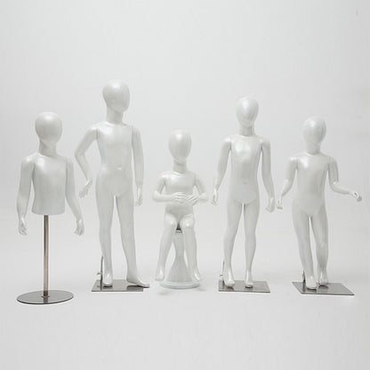 Children's Model Props Full Body Children's Clothing Store Window Child Model Shelf Mannequin Child Baby Clothes Display Stand DL0048 De-Liang Dress Forms