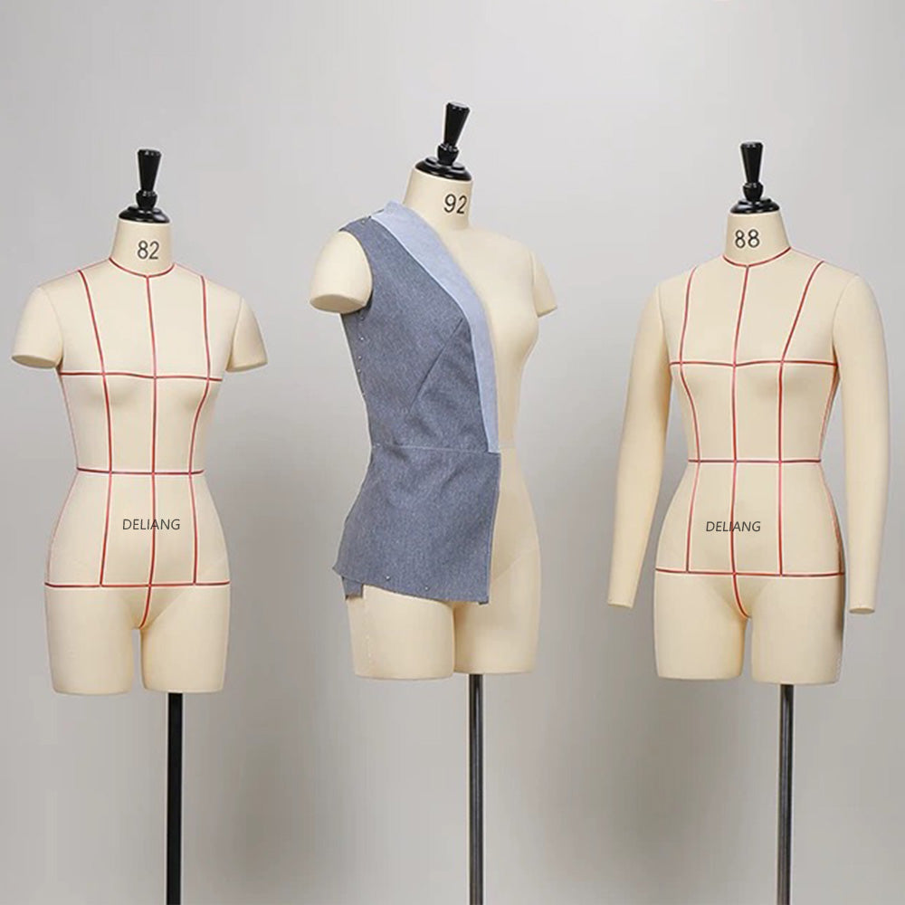 DE-LIANG Professional Adult Female Tailor Dress Form | Dressmaker Dumm DE-LIANG Dress Forms DE-LIANG Professional Adult Female Tailor Dress Form | Dressmaker Dumm DE-LIANG Dress Forms