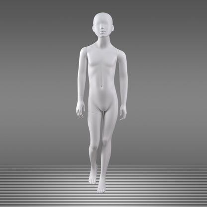 Accessoires de modèle pour enfants Vitrine de magasin de vêtements pour enfants en pied Étagère de modèle pour enfant Mannequin Présentoir de vêtements pour bébé DL0048