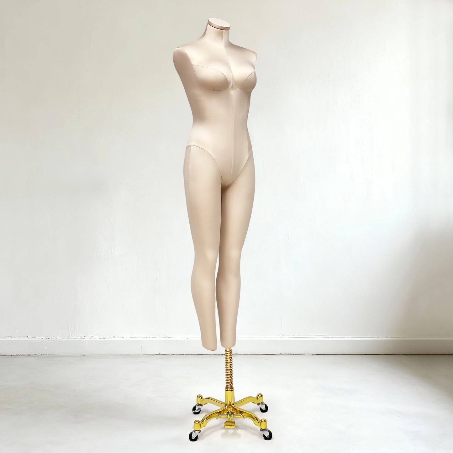 DE-LIANG Full Body Dress Form for Gowns & Pants | Soft Chest | Pinnable | 143cm