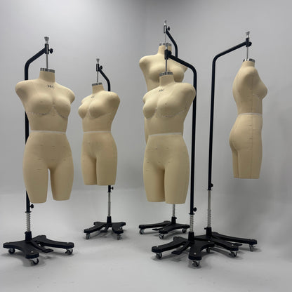 DE-LIANG Lingerie & Swimwear Dress Form for Pattern Making, Draping & Bra Fitting