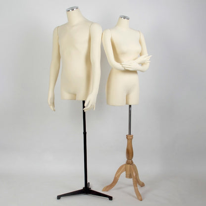 Soft Half Body Mannequin,Sewing Mannequin Torso