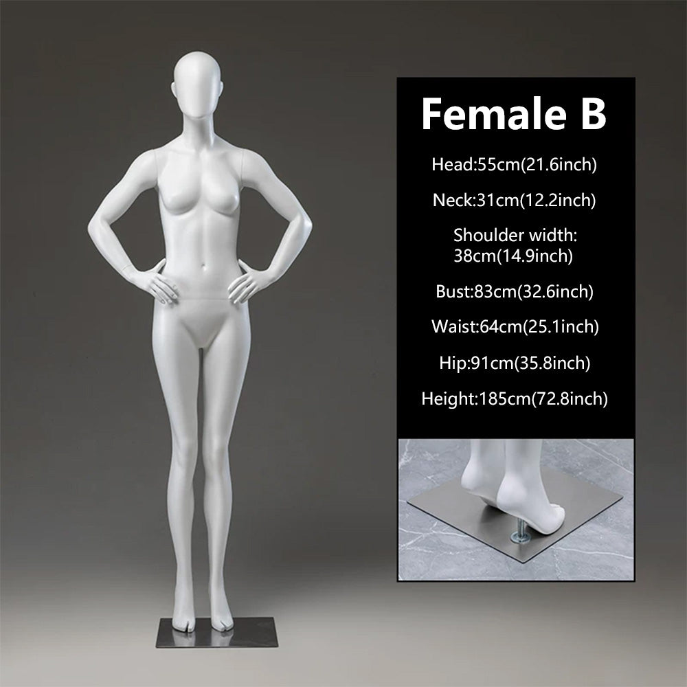 DE-LIANG Female Display Mannequin | Dresses / Formal Wear | Boutique Window Stand