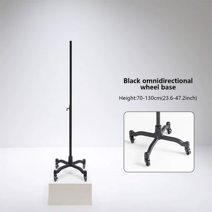 DE-LIANG Mannequin Base Stand | Half Body Mannequin Display Stand Stainless Steel