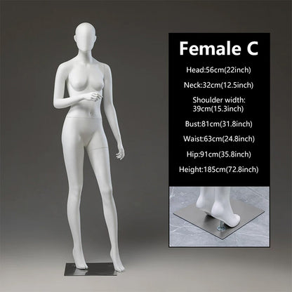 DE-LIANG Female Display Mannequin | Dresses / Formal Wear | Boutique Window Stand