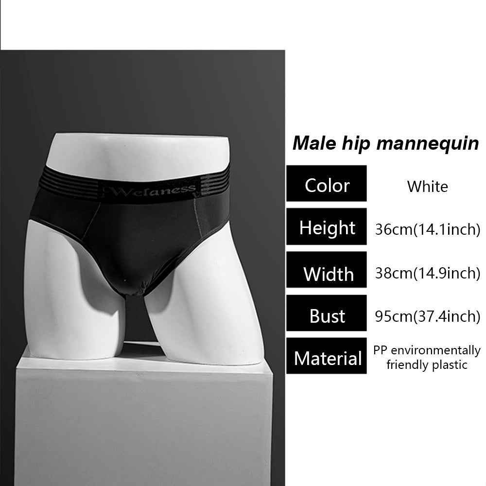 DE-LIANG Female Lingerie Half Body Mannequin - Bust Torso Hip Form Bra Panty Underwear Display Prop
