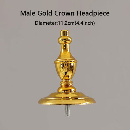 DE-LIANG Mannequin Head Top Cover – Decorative Headpiece for Display Dress Forms