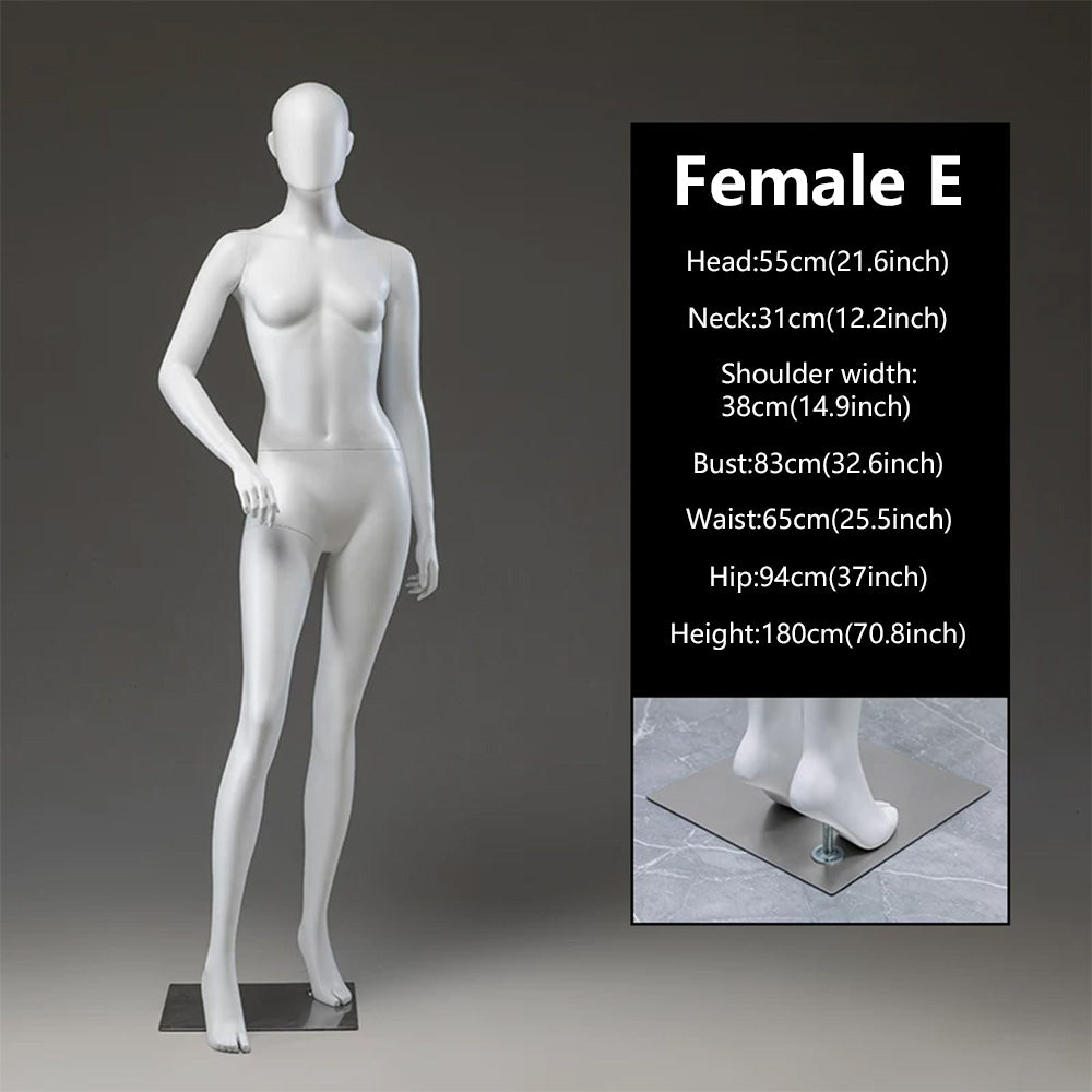 DE-LIANG Female Display Mannequin | Dresses / Formal Wear | Boutique Window Stand