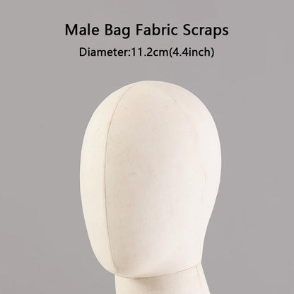 DE-LIANG Mannequin Head Top Cover – Decorative Headpiece for Display Dress Forms
