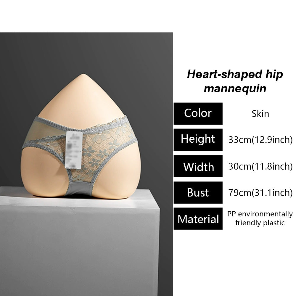 DE-LIANG Female Lingerie Half Body Mannequin - Bust Torso Hip Form Bra Panty Underwear Display Prop