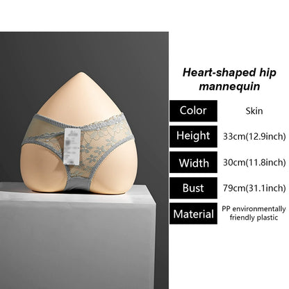 DE-LIANG Female Lingerie Half Body Mannequin - Bust Torso Hip Form Bra Panty Underwear Display Prop