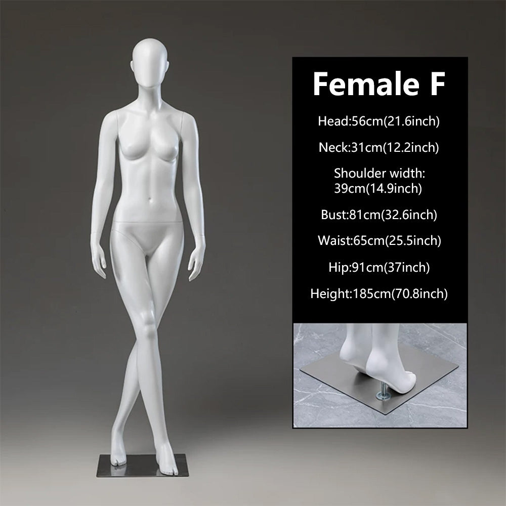 DE-LIANG Female Display Mannequin | Dresses / Formal Wear | Boutique Window Stand
