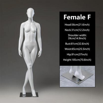 DE-LIANG Female Display Mannequin | Dresses / Formal Wear | Boutique Window Stand