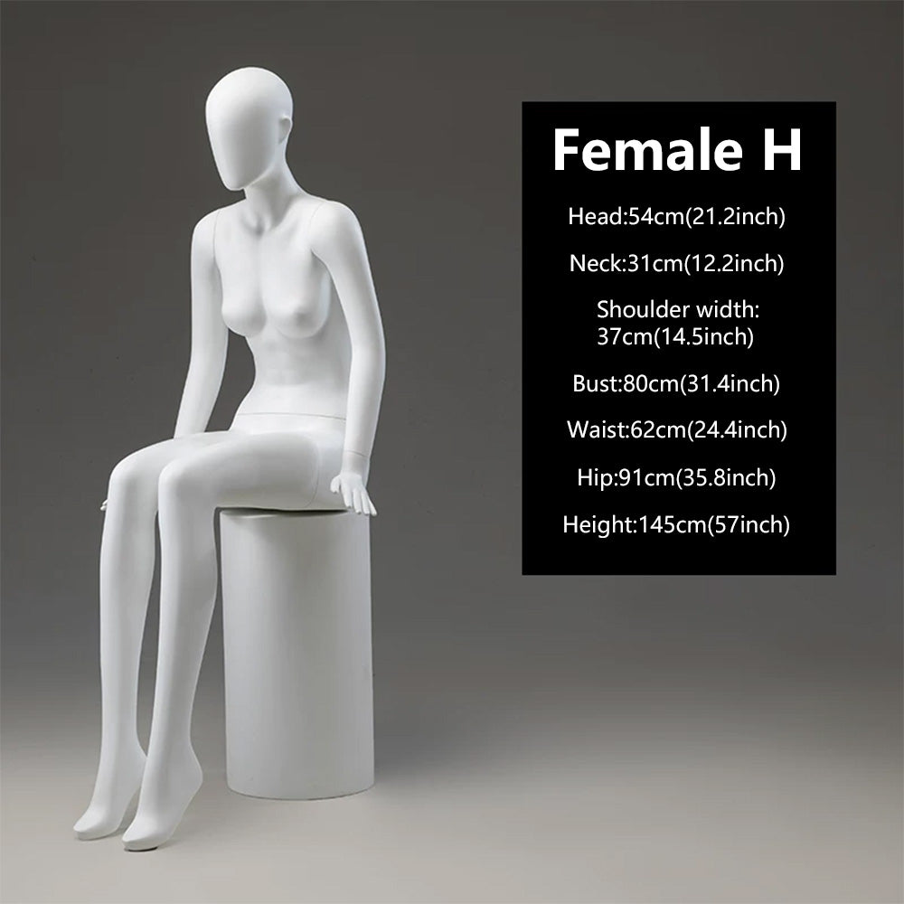 DE-LIANG Female Display Mannequin | Dresses / Formal Wear | Boutique Window Stand