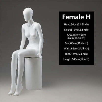 DE-LIANG Female Display Mannequin | Dresses / Formal Wear | Boutique Window Stand
