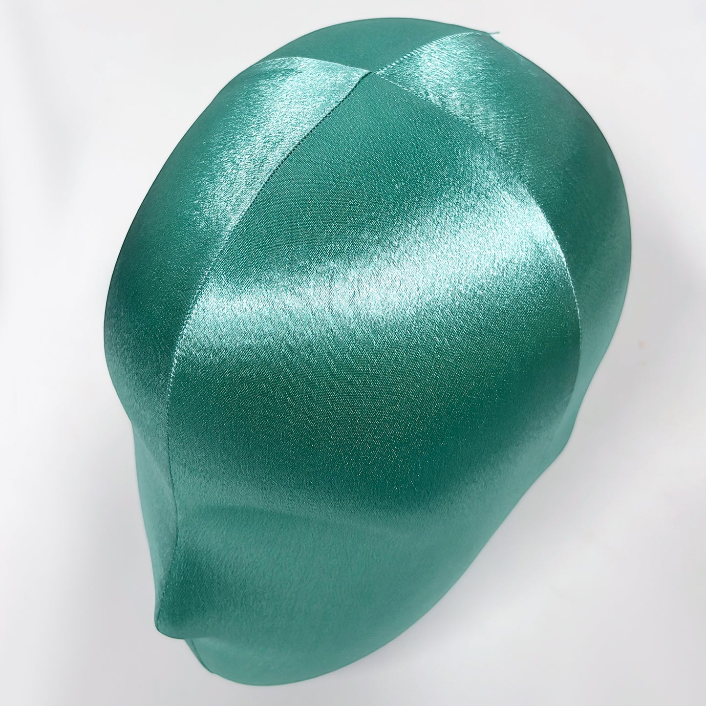 DE-LIANG Plus Size Female Silk Mannequin Head with Adjustable Stand for Wigs & Hats