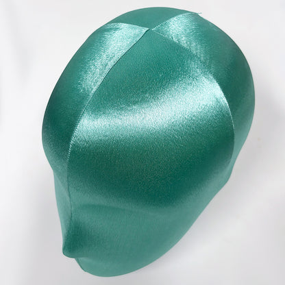 DE-LIANG Plus Size Female Silk Mannequin Head with Adjustable Stand for Wigs & Hats