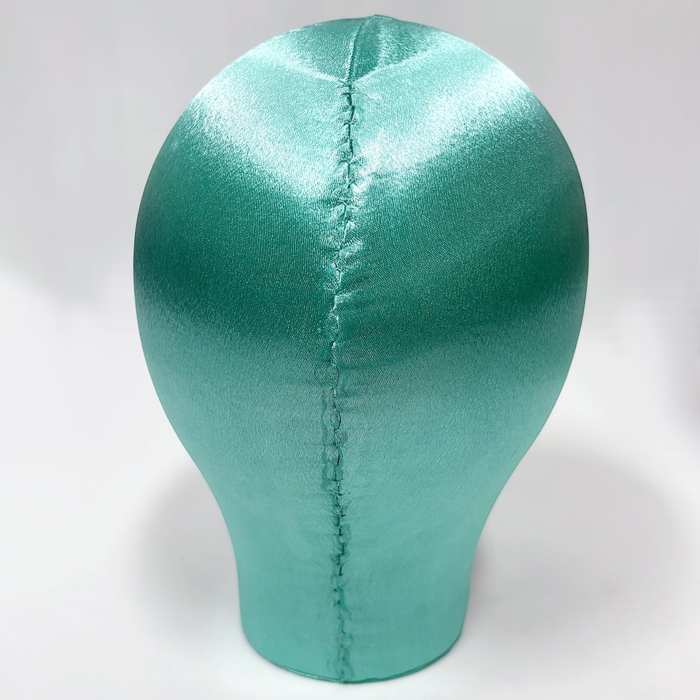DE-LIANG Plus Size Female Silk Mannequin Head with Adjustable Stand for Wigs & Hats