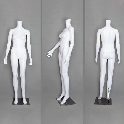 DE-LIANG Female Mannequin for Displaying Dresses, Clothing Store Full Body Display