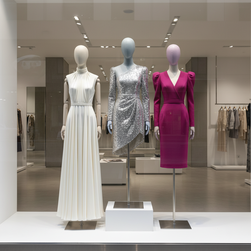 带手臂模特橱窗展示3