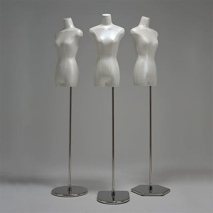 DE-LIANG Female Half Body Torso Mannequin for Dress Tops Lingerie Boutique Display