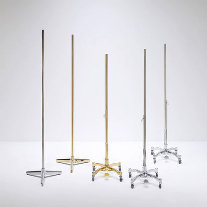 DE-LIANG Mannequin Base Stand | Half Body Mannequin Display Stand Stainless Steel
