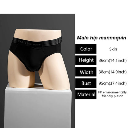 DE-LIANG Female Lingerie Half Body Mannequin - Bust Torso Hip Form Bra Panty Underwear Display Prop