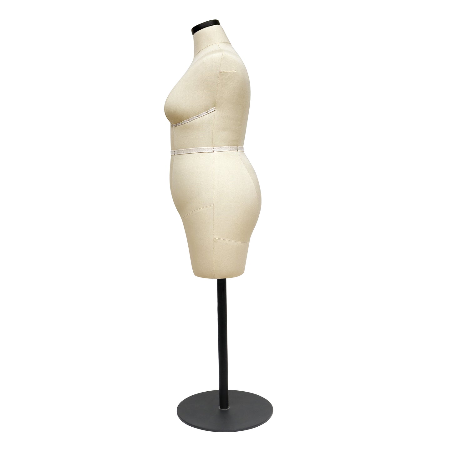 DE-LIANG Half Scale Dress Form,Miniature Sewing Half Size Mannequin,Woman 1：2 Mini Dressmaker Dummy, Female Half Size Tailor Mannequin for Pattern Draping, 1 pcs, Size 24(NOT ADULT FULL SIZE)