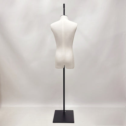 Male bust dummy mannequin for fashion display