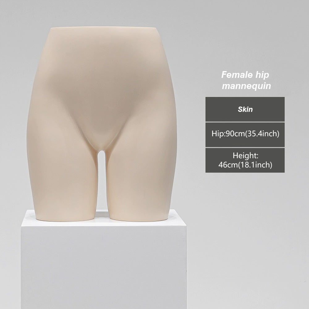 Mannequin de vitrine en velours à demi-corps féminin DE-LIANG, buste féminin avec bras en bois, mannequin de vitrine DL0040