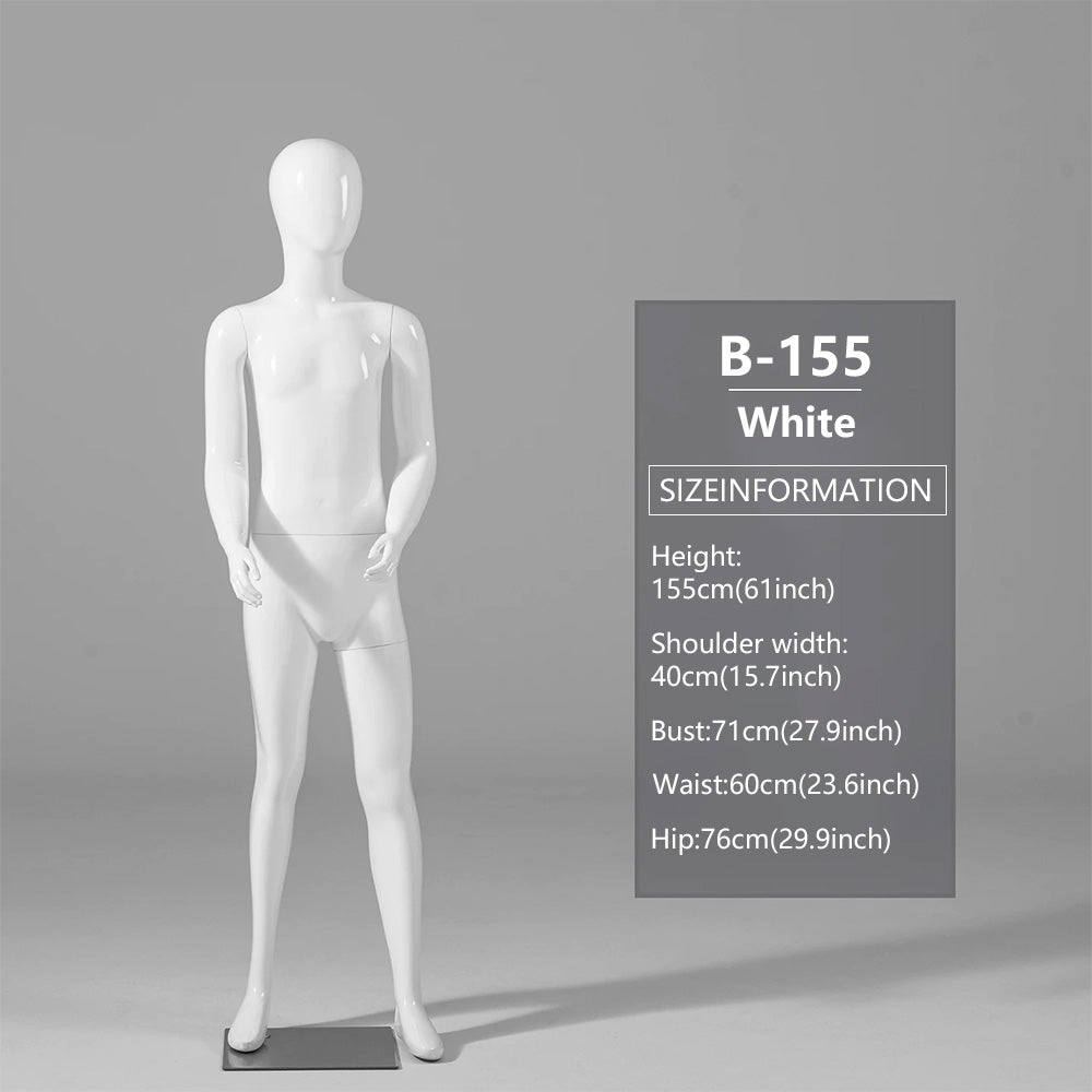 DE-LIANG Child Mannequin Display Forms – Standing & Sitting Poses (Ages 2–15)