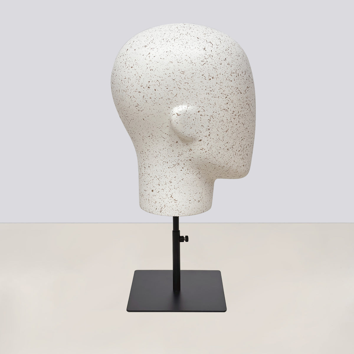 DE-LIANG Marble Head & Hand Display for Wigs, Hats, Sunglasses, Gloves & Jewelry