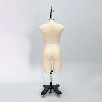 DE-LIANG Professional 38C Female Dress Form with Marking Lines – Fiberglass Tailor Dummy for Draping (Torso Only)
