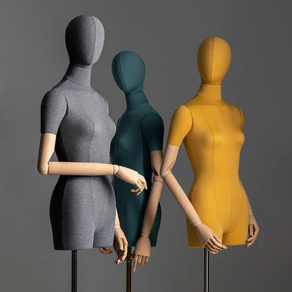 DE-LIANG Mannequin Half Body Female With Head