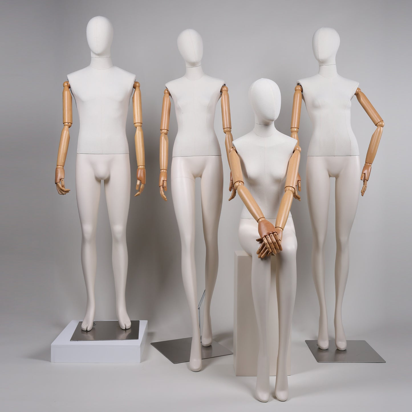 DE-LIANG Clothing Store Female/Male Full Body Display Mannequin